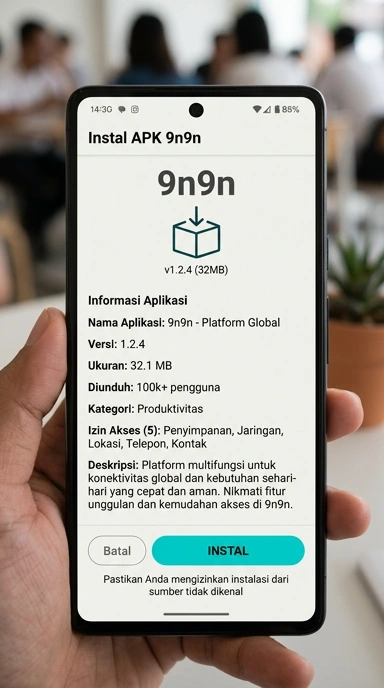 Unduh dan Instal APK 9n9n untuk Android