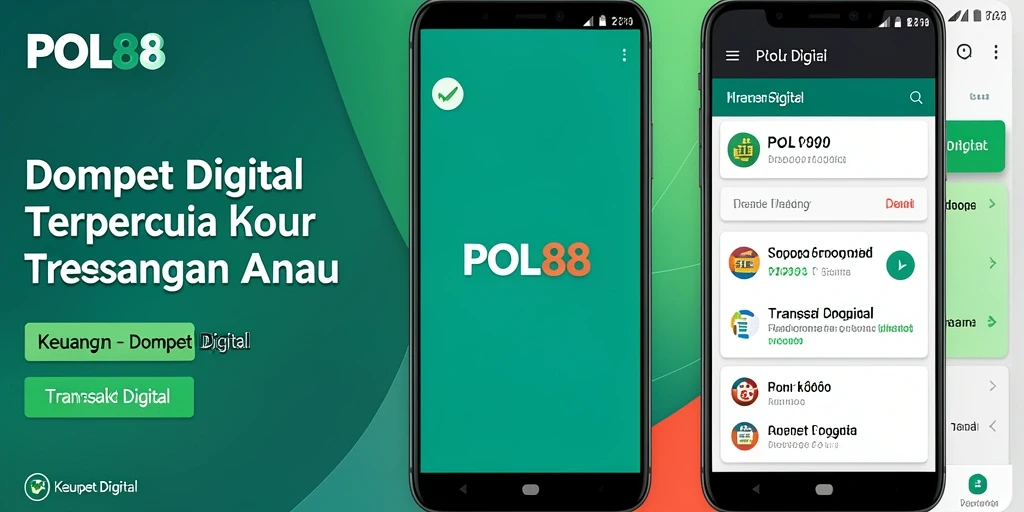 Tampilan antarmuka POL88 yang mudah digunakan untuk transaksi Dompet Digital.