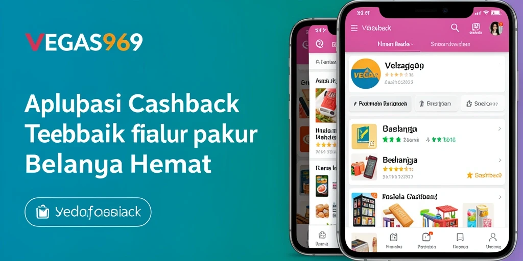 Tampilan antarmuka aplikasi VEGAS969 dengan fungsi Cashback yang menarik.